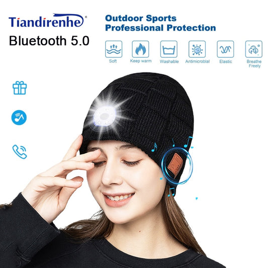 Bluetooth Headphone Beanie Hat [STYLING BEANIE]