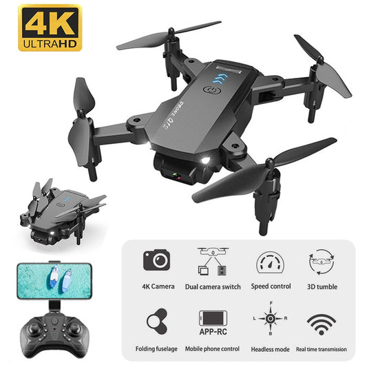 Smart Helicopter Drone 4K Camera [INTELLIGENT PHONE APP CONTROL FUNCTION]