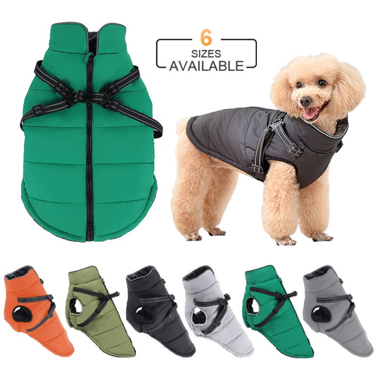 Winter Dog Clothes Vest [WATERPROOF WINDPROOF]